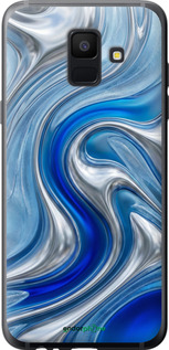 2D пластиковий чехол Liquid Chrome для Samsung Galaxy A6 2018 - 6781t-1480 изображение 