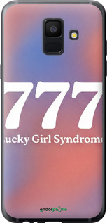 2D пластиковый чехол 'Aesthetic Aura Gradient 777 Lucky Energy' для Samsung Galaxy A6 2018 изображение 5