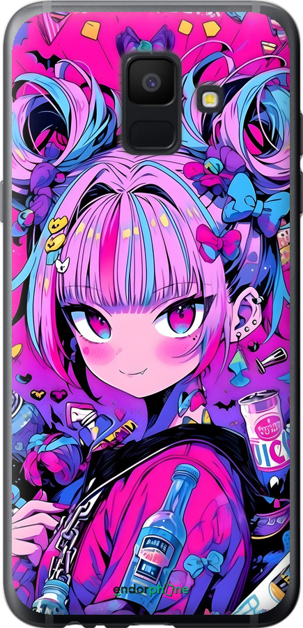 2D пластиковий чехол Аніме мілаха для Samsung Galaxy A6 2018 - 6314t-1480 изображение 
