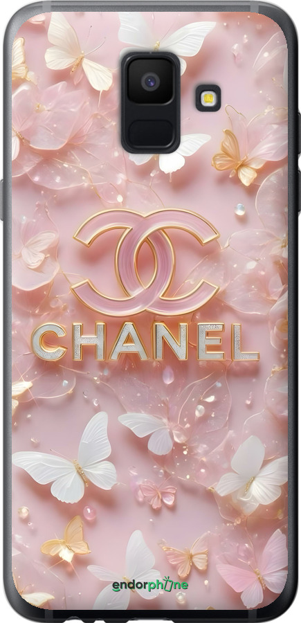 2D пластиковый чехол Шанель для Samsung Galaxy A6 2018 - 6366t-1480 изображение 
