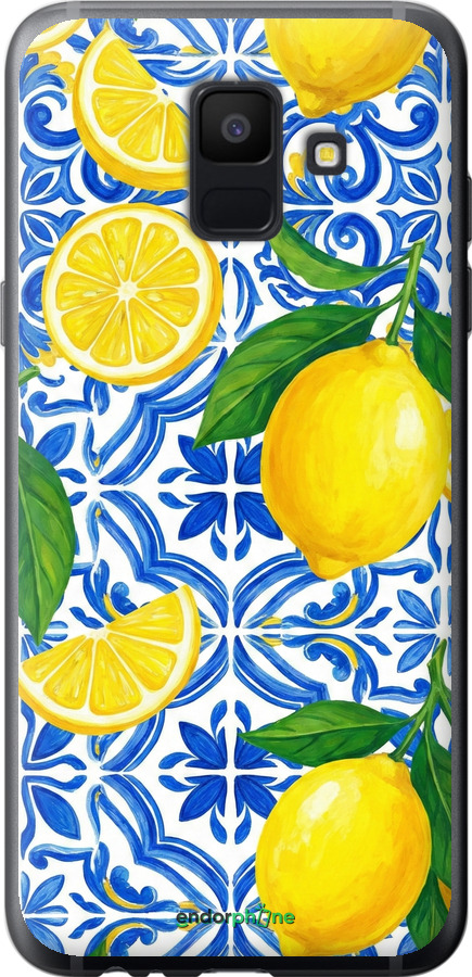 2D пластиковий чехол Grocery Girl Italian Summer для Samsung Galaxy A6 2018 - 6766t-1480 изображение 