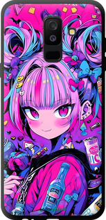 TPU чехол Аниме милаха для Samsung Galaxy A6 Plus 2018 - 6314b-1495 изображение 