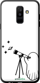 TPU чехол Привидение астроном для Samsung Galaxy A6 Plus 2018 - 6444b-1495 изображение 