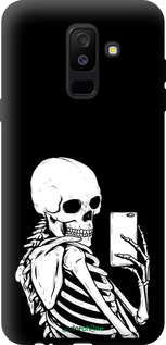 TPU чехол Скелет делает Selfie для Samsung Galaxy A6 Plus 2018 - 6535b-1495 изображение 