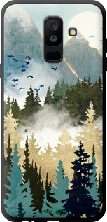 TPU чехол Із зображенням лісового пейзажу для Samsung Galaxy A6 Plus 2018 - 6548b-1495 изображение 