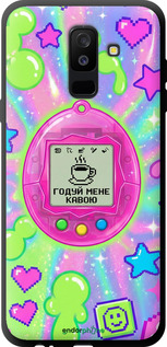 TPU чехол Y2K Aesthetic Retro Pet: Годуй мене кавою для Samsung Galaxy A6 Plus 2018 - 6784b-1495 изображение 