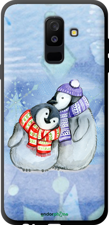 TPU чехол Новорічний 5 для Samsung Galaxy A6 Plus 2018 - 4618b-1495 изображение 