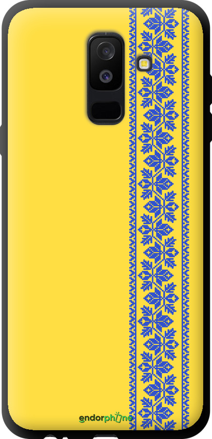 TPU чехол Вишиванка 4 для Samsung Galaxy A6 Plus 2018 - 569b-1495 изображение 
