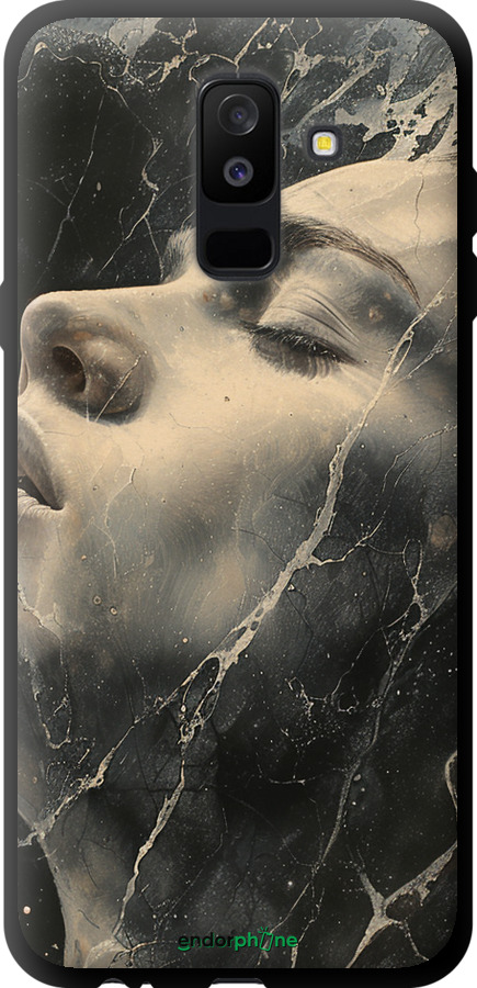 TPU чехол Мраморная женщина для Samsung Galaxy A6 Plus 2018 - 6040b-1495 изображение 