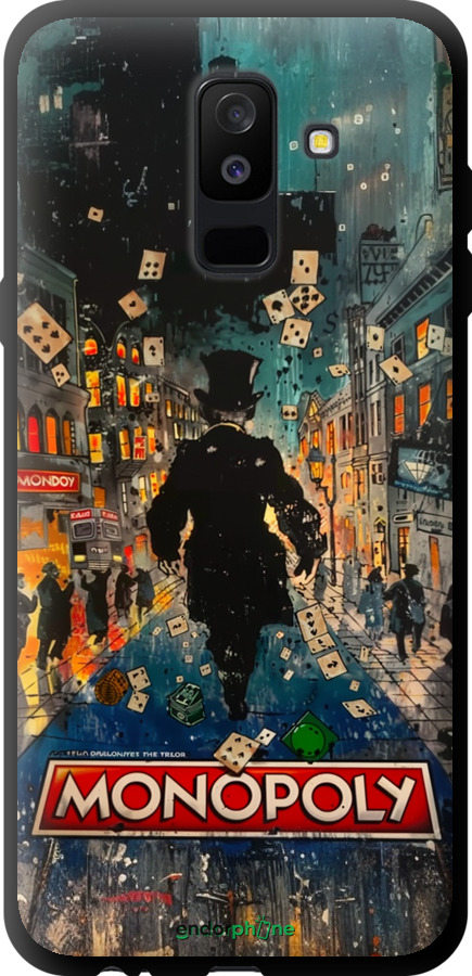 TPU чехол Метрополіс гри для Samsung Galaxy A6 Plus 2018 - 6085b-1495 изображение 