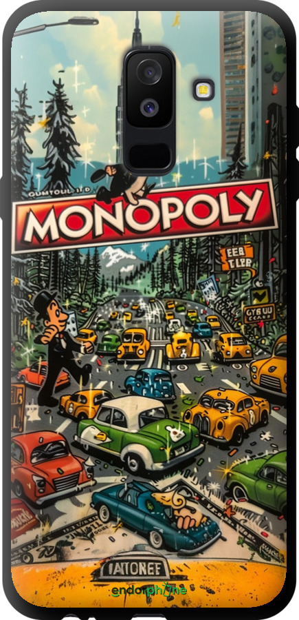 TPU чехол Міський драйв Monopoly для Samsung Galaxy A6 Plus 2018 - 6088b-1495 изображение 