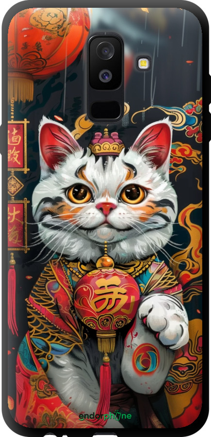 TPU чехол China Cat v2 для Samsung Galaxy A6 Plus 2018 - 6135b-1495 изображение 