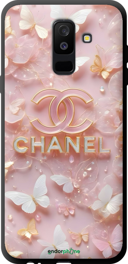 TPU чехол Шанель для Samsung Galaxy A6 Plus 2018 - 6366b-1495 изображение 