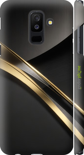 3D пластиковый матовый чехол Динамика для Samsung Galaxy A6 Plus 2018 - 5836m-1495 изображение 