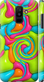 3D пластиковый матовый чехол Y2K Jelly Dream для Samsung Galaxy A6 Plus 2018 - 6780m-1495 изображение 