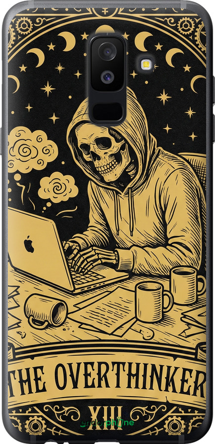 Силіконовий чехол The Overthinker для Samsung Galaxy A6 Plus 2018 - 6774u-1495 изображение 