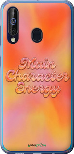Силиконовый чехол Aura Gradient Main Character Energy Aesthetic Y2K для Samsung Galaxy A60 2019 A606F - 6783u-1699 изображение 