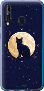 Силиконовый чехол 'Cute Cat Celestial/Witchy' для Samsung Galaxy A60 2019 A606F изображение 3
