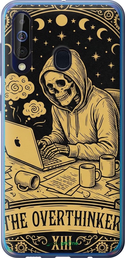 Силиконовый чехол The Overthinker для Samsung Galaxy A60 2019 A606F - 6774u-1699 изображение 