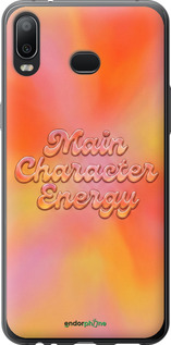 Силіконовий чехол Aura Gradient Main Character Energy Aesthetic Y2K для Samsung Galaxy A6s - 6783u-1604 изображение 