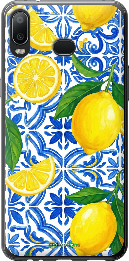 Силиконовый чехол Grocery Girl Italian Summer для Samsung Galaxy A6s - 6766u-1604 изображение 