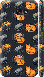 3D пластиковый матовый чехол 'Autonomous Zone' для Samsung Galaxy A7 (2017) изображение 3