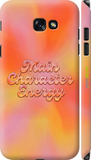 3D пластиковый матовый чехол Aura Gradient Main Character Energy Aesthetic Y2K для Samsung Galaxy A7 (2017) - 6783m-445 изображение 