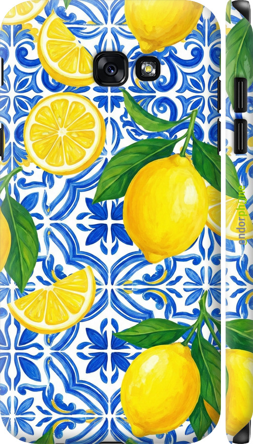 3D пластиковий матовий чехол Grocery Girl Italian Summer для Samsung Galaxy A7 (2017) - 6766m-445 изображение 