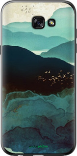 2D пластиковый чехол С изображением гор Индиго для Samsung Galaxy A7 (2017) - 6484t-445 изображение 