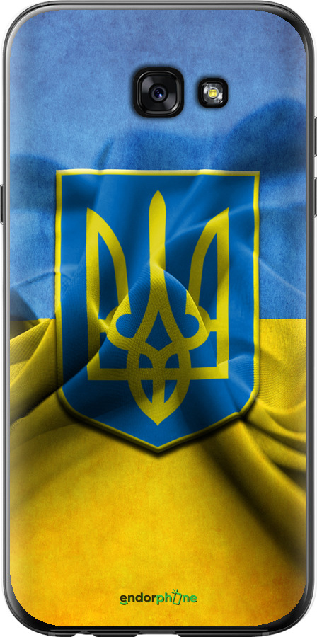 

Силіконовий чохол "Прапор та герб України" для Samsung Galaxy A7 (2017), Блакитний