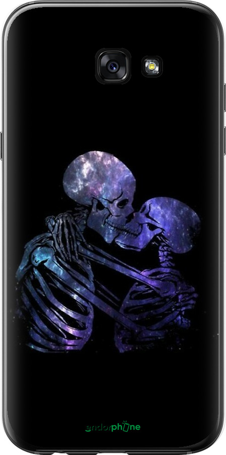 2D пластиковый чехол С изображением скелета для Samsung Galaxy A7 (2017) - 6537t-445 изображение 