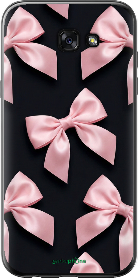 2D пластиковый чехол Coquette Ribbons Dark Coquette для Samsung Galaxy A7 (2017) - 6767t-445 изображение 