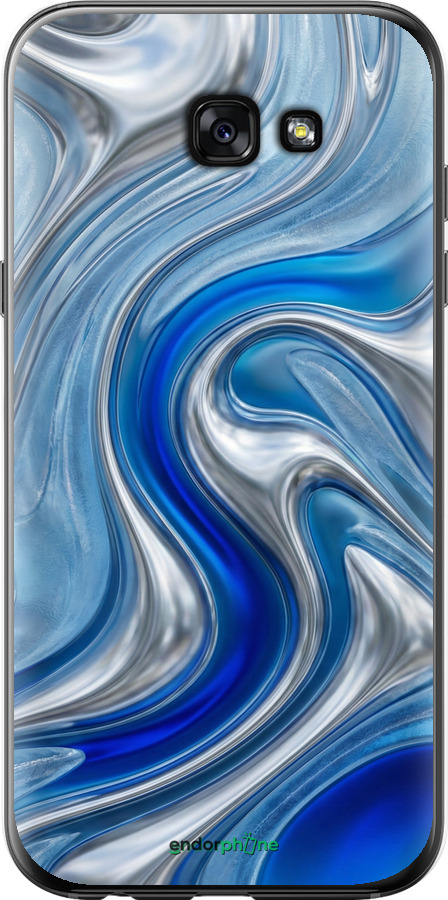2D пластиковый чехол Liquid Chrome для Samsung Galaxy A7 (2017) - 6781t-445 изображение 