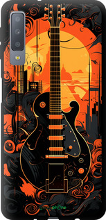 TPU чехол Гитара для Samsung Galaxy A7 (2018) A750F - 5957b-1582 изображение 