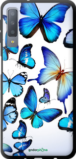 TPU чехол Метелики для Samsung Galaxy A7 (2018) A750F - 6023b-1582 изображение 