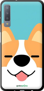 TPU чехол Корги для Samsung Galaxy A7 (2018) A750F - 6280b-1582 изображение 