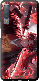 TPU чехол Аниме воин для Samsung Galaxy A7 (2018) A750F - 6281b-1582 изображение 