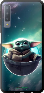 TPU чехол Малышь йода для Samsung Galaxy A7 (2018) A750F - 6294b-1582 изображение 