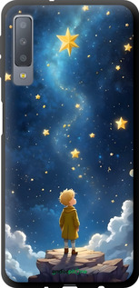 TPU чехол Маленький принц для Samsung Galaxy A7 (2018) A750F - 6326b-1582 изображение 