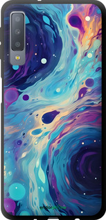 TPU чехол Арт акварель для Samsung Galaxy A7 (2018) A750F - 6329b-1582 изображение 