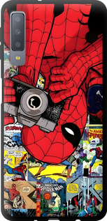 TPU чехол Людина павук 2 для Samsung Galaxy A7 (2018) A750F - 6333b-1582 изображение 