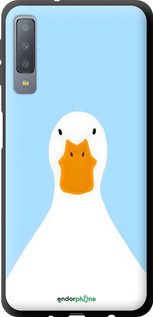 TPU чехол Гусь для Samsung Galaxy A7 (2018) A750F - 6350b-1582 изображение 