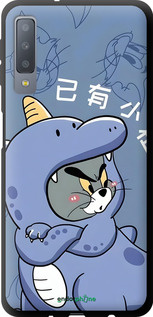 TPU чехол Том і джеррі 1 для Samsung Galaxy A7 (2018) A750F - 6358b-1582 изображение 