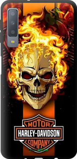 TPU чехол Харлей девидсон для Samsung Galaxy A7 (2018) A750F - 6370b-1582 изображение 