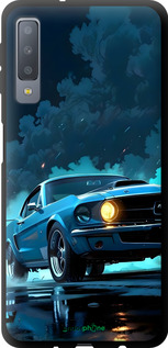 TPU чехол Форд мустанг для Samsung Galaxy A7 (2018) A750F - 6374b-1582 изображение 