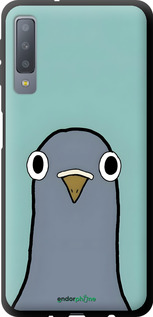 TPU чехол Голубь для Samsung Galaxy A7 (2018) A750F - 6388b-1582 изображение 