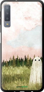 TPU чехол Привидение для Samsung Galaxy A7 (2018) A750F - 6401b-1582 изображение 