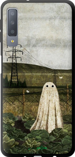 TPU чехол Ілюстрація привид у капусті для Samsung Galaxy A7 (2018) A750F - 6440b-1582 изображение 
