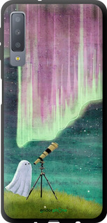 TPU чехол Привидение и звезды для Samsung Galaxy A7 (2018) A750F - 6443b-1582 изображение 