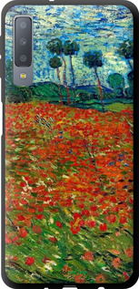 TPU чехол Вінсент Ван Гог-Макове поле для Samsung Galaxy A7 (2018) A750F - 6466b-1582 изображение 